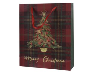 Decoris Cadeautas papier - rood/kleur(en) - 26 × 10 × 32 cm