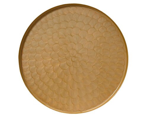 Decoris Decobord ijzer - goud - Ø 48 cm - afbeelding 2