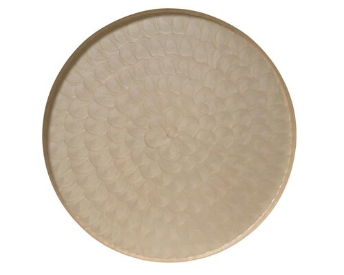 Decoris Decobord ijzer - ivoor - Ø 35 cm - afbeelding 2