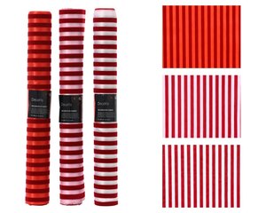 Decoris Decostof polyester - rood/kleur(en) - 120 × 35 × 0,01 cm - afbeelding 1