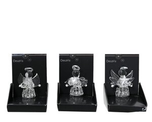 Decoris Engel glas - helder - Ø 4 cm - afbeelding 1