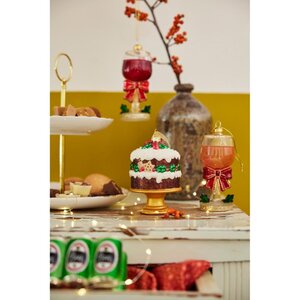 Decoris Figuur glas - groen/kleur(en) - 9 × 6 × 7 cm - afbeelding 2