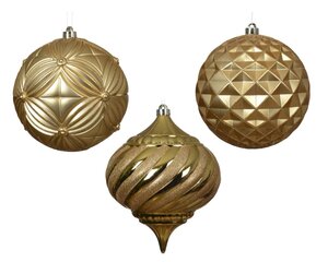 Decoris Figuur polystyreen - licht goud - Ø 20 cm