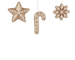 Decoris Figuur schuim - bruin/kleur(en) - 6 × 2 × 11 cm