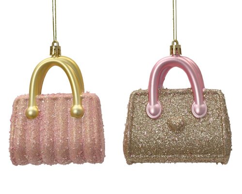 Decoris Handtas polystyreen - blush/kleur(en) - 9 × 4 × 10,3 cm - afbeelding 1