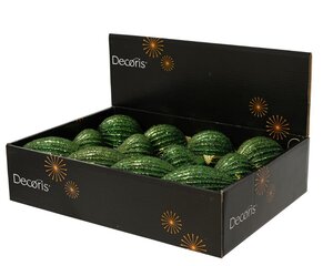 Decoris Kerstbal schuim - dennengroen - Ø 8 cm - afbeelding 2