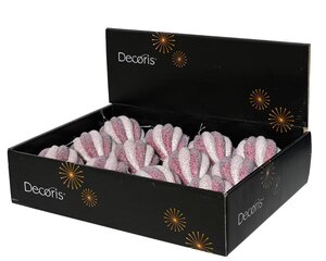 Decoris Kerstbal schuim - multi - Ø 8 cm - afbeelding 2
