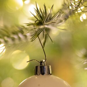 Decoris kerstbalhaakjes ijzer goud – lengte 0,6 cm, breedte 10 cm, hoogte 10 cm - afbeelding 2