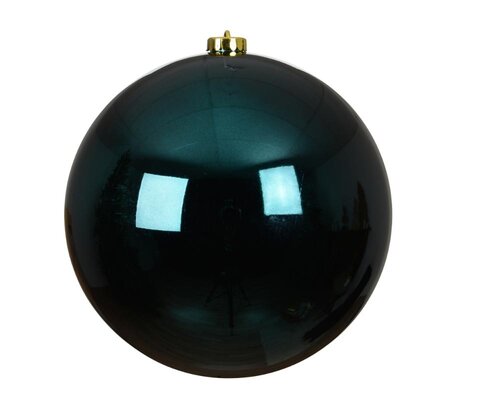 Decoris Kerstballen polystyreen - Emerald - Ø 20 cm