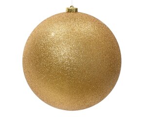 Decoris Kerstballen polystyreen - licht goud - Ø 20 cm