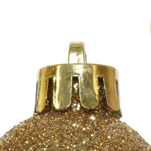 Decoris kerstballen van polystyreen licht goud – diameter 3 cm - afbeelding 4