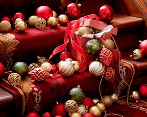 Decoris Kerstballen polystyreen - licht goud - Ø 6 cm - afbeelding 2