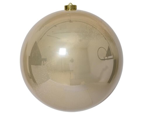 Decoris Kerstballen polystyreen - parel - Ø 20 cm