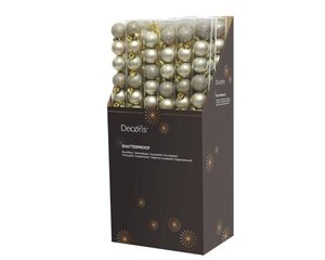 Decoris Kerstballen polystyreen - parel - Ø 3 cm - afbeelding 4