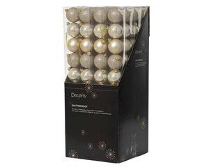 Decoris kerstballen van polystyreen parel – diameter 6 cm - afbeelding 3