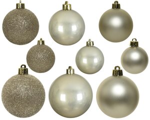 Decoris kerstballen van polystyreen parel – diameter 6 cm - afbeelding 3