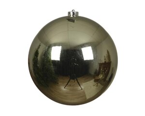 Decoris Kerstballen polystyreen - rosemarijn - Ø 14 cm