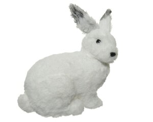 Decoris Konijn polyester - wit - 17 × 28 × 29 cm - afbeelding 1