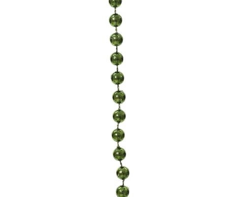 Decoris kralenslinger dennengroen – lengte 10 m, diameter 0,8 cm - afbeelding 2