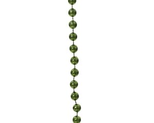 Decoris kralenslinger dennengroen – lengte 10 m, diameter 0,8 cm - afbeelding 2