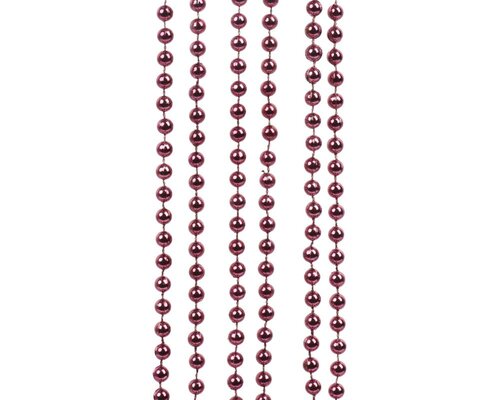 Decoris Kralenslinger polystyreen - donker roze - Ø 0,8 cm - afbeelding 2