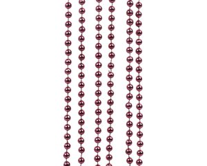 Decoris Kralenslinger polystyreen - donker roze - Ø 0,8 cm - afbeelding 2