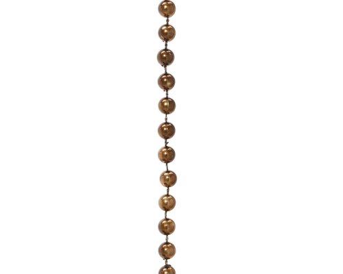 Decoris Kralenslinger polystyreen - espresso - Ø 0,8 cm - afbeelding 2