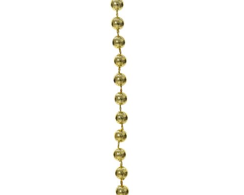 Decoris kralenslinger licht goud – lengte 10 m, diameter 0,8 cm - afbeelding 2