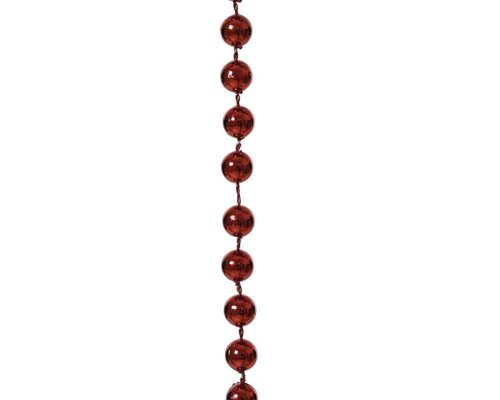 Decoris kralenslinger ossenbloed – lengte 10 m, diameter 0,8 cm - afbeelding 2
