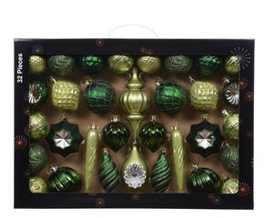 Decoris Mix box polystyreen - groen/kleur(en) - 33,5 × 8 × 47,3 cm - afbeelding 1