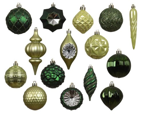 Decoris Mix box polystyreen - groen/kleur(en) - 33,5 × 8 × 47,3 cm - afbeelding 2