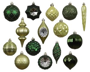 Decoris Mix box polystyreen - groen/kleur(en) - 33,5 × 8 × 47,3 cm - afbeelding 2