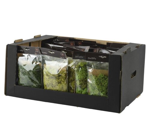 Decoris Mos - groen/kleur(en) - 25 × 15 × 2 cm - afbeelding 2
