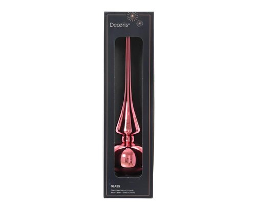 Decoris Piek glas - Bloesem roze - Ø 6 cm - afbeelding 1