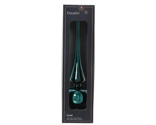 Decoris Piek glas - Emerald - Ø 6 cm - afbeelding 1