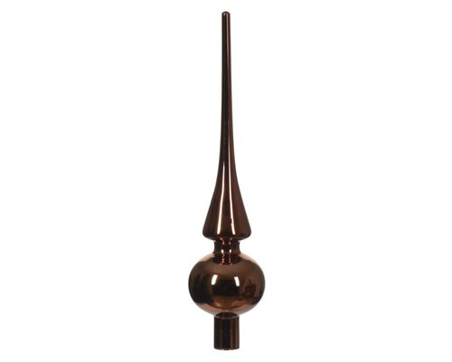 Decoris Piek glas - espresso - Ø 6 cm - afbeelding 2