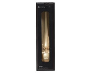 Decoris Piek glas - parel - Ø 6 cm