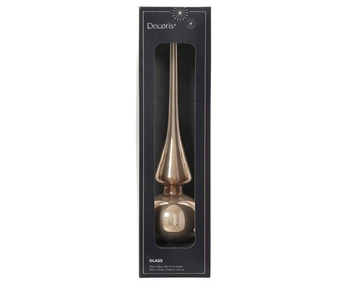Decoris Piek glas - Smokey parel - Ø 6 cm - afbeelding 1