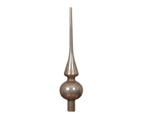 Decoris Piek glas - Smokey parel - Ø 6 cm - afbeelding 2