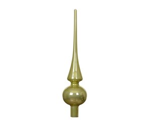 Decoris Piek glas - warm pistache - Ø 6 cm - afbeelding 2