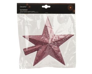 Decoris Piek polystyreen - donker roze - 4,2 × 19 × 19 cm - afbeelding 1