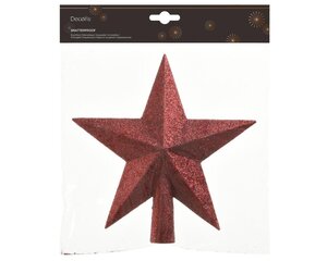 Decoris Piek polystyreen - ossenbloed - 4,2 × 19 × 19 cm - afbeelding 1