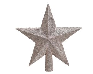 Decoris kerstboompiek van polystyreen poederroze – lengte 4,2 cm, breedte 19 cm, hoogte 19 cm - afbeelding 2