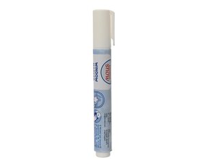Decoris Raamstift kunststof - wit - Ø 1,5 cm - afbeelding 1