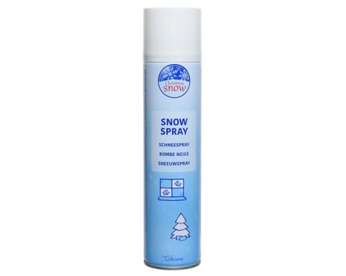 Decoris sneeuwspray wit – diameter 5,7 cm, hoogte 25,2 cm