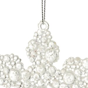 Decoris Sneeuwvlok kunststof - transparant - 0,5 × 10 × 10 cm - afbeelding 6
