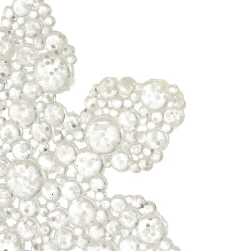 Decoris Sneeuwvlok kunststof - transparant - 0,5 × 10 × 10 cm - afbeelding 7