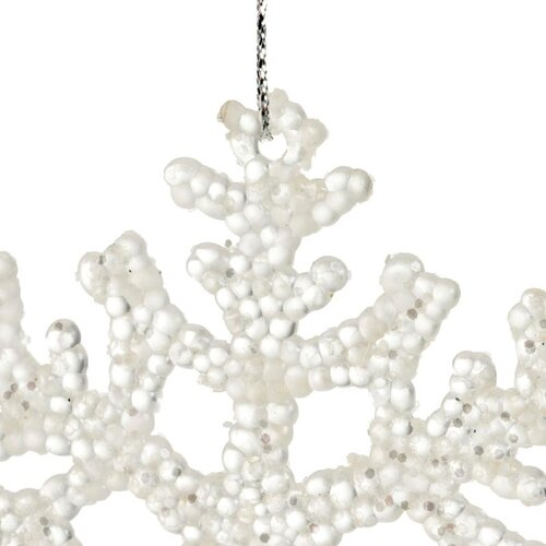 Decoris Sneeuwvlok kunststof - transparant - 0,5 × 10 × 10 cm - afbeelding 9