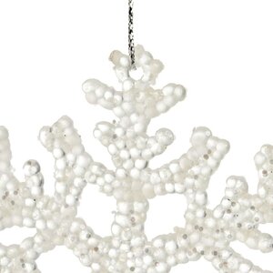 Decoris Sneeuwvlok kunststof - transparant - 0,5 × 10 × 10 cm - afbeelding 9