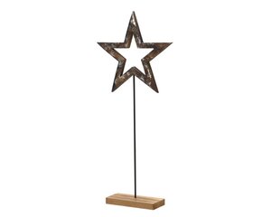 Decoris Ster MDF - bruin - 29,5 × 7 × 65 cm